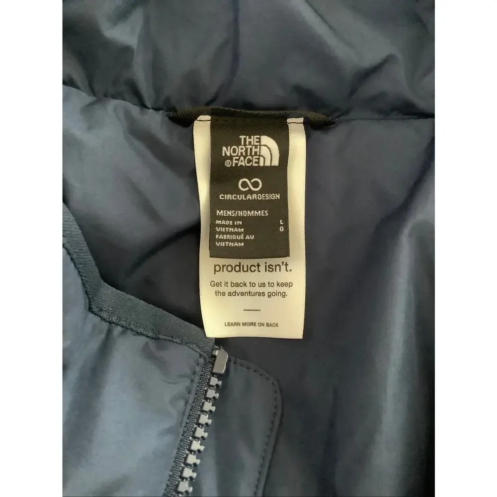 The North Face Men's L Summit Navy Junction Insulated Puffer Jacket N4-2